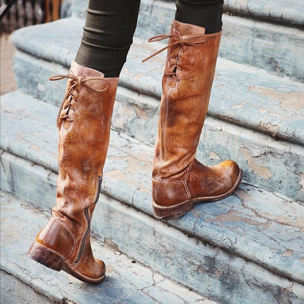 Bed|stu Manchester II worn once leather boot